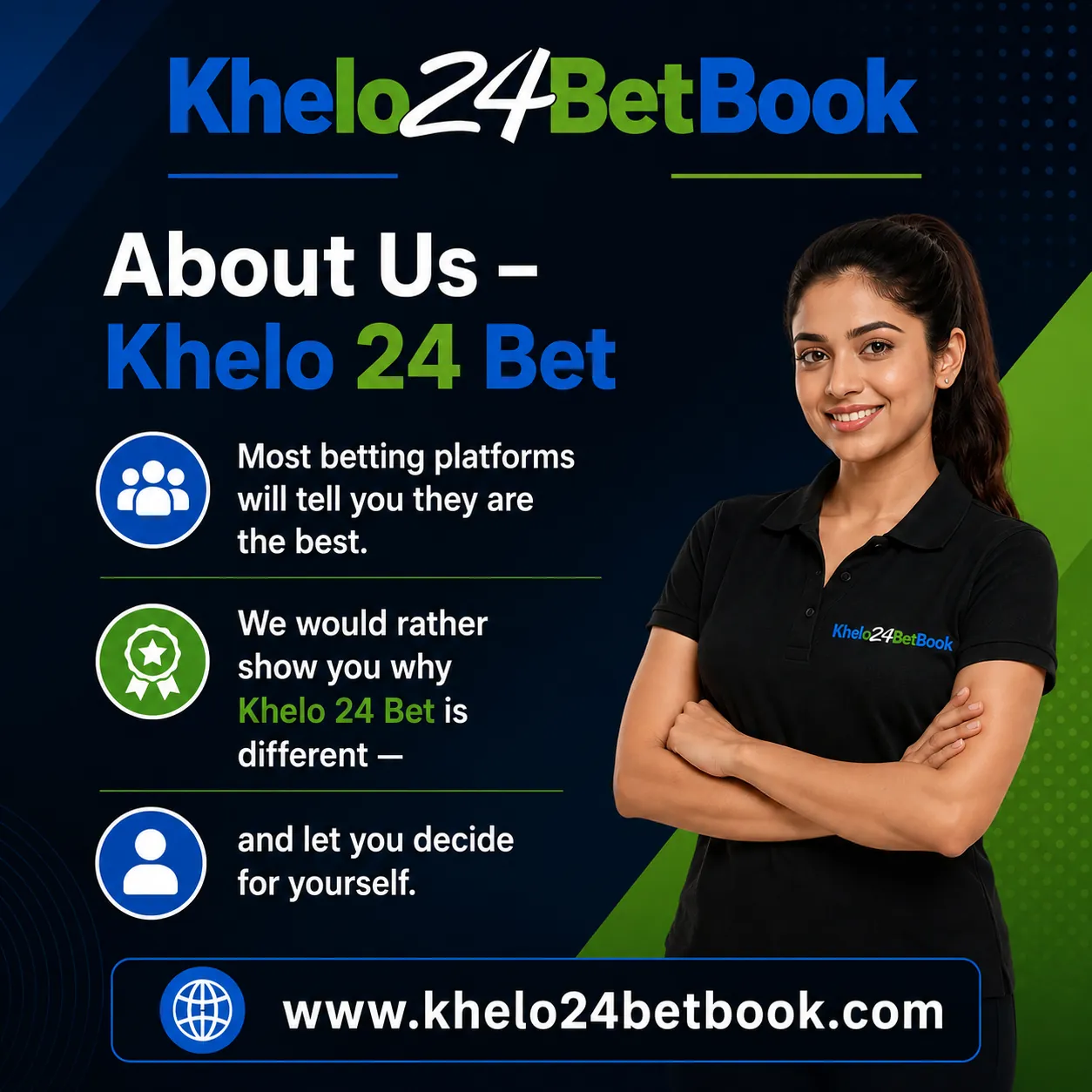 About Us – Khelo 24 Bet team representative