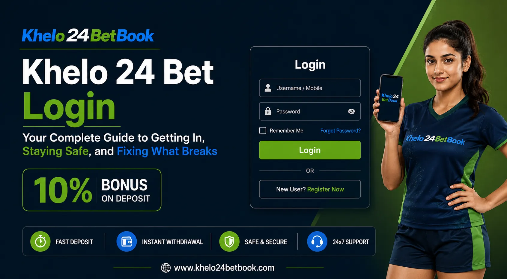 Khelo24Bet login guide