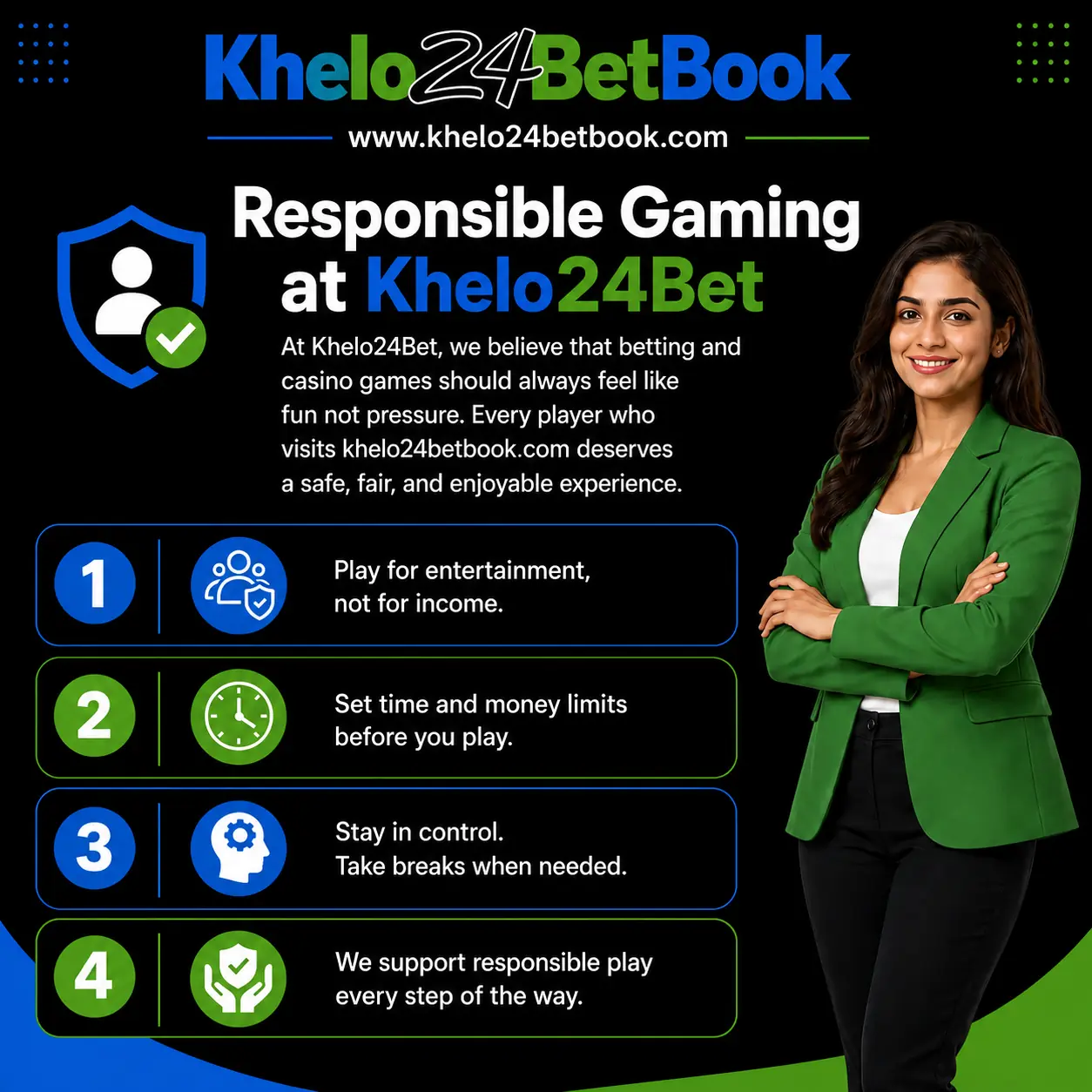 Responsible Gaming at Khelo24Bet